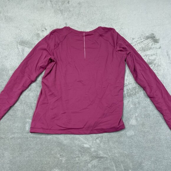Mondetta Womens Active Long Sleeve Top L Recycled Nylon &  Elastane NWT 6460 - Picture 2 of 8